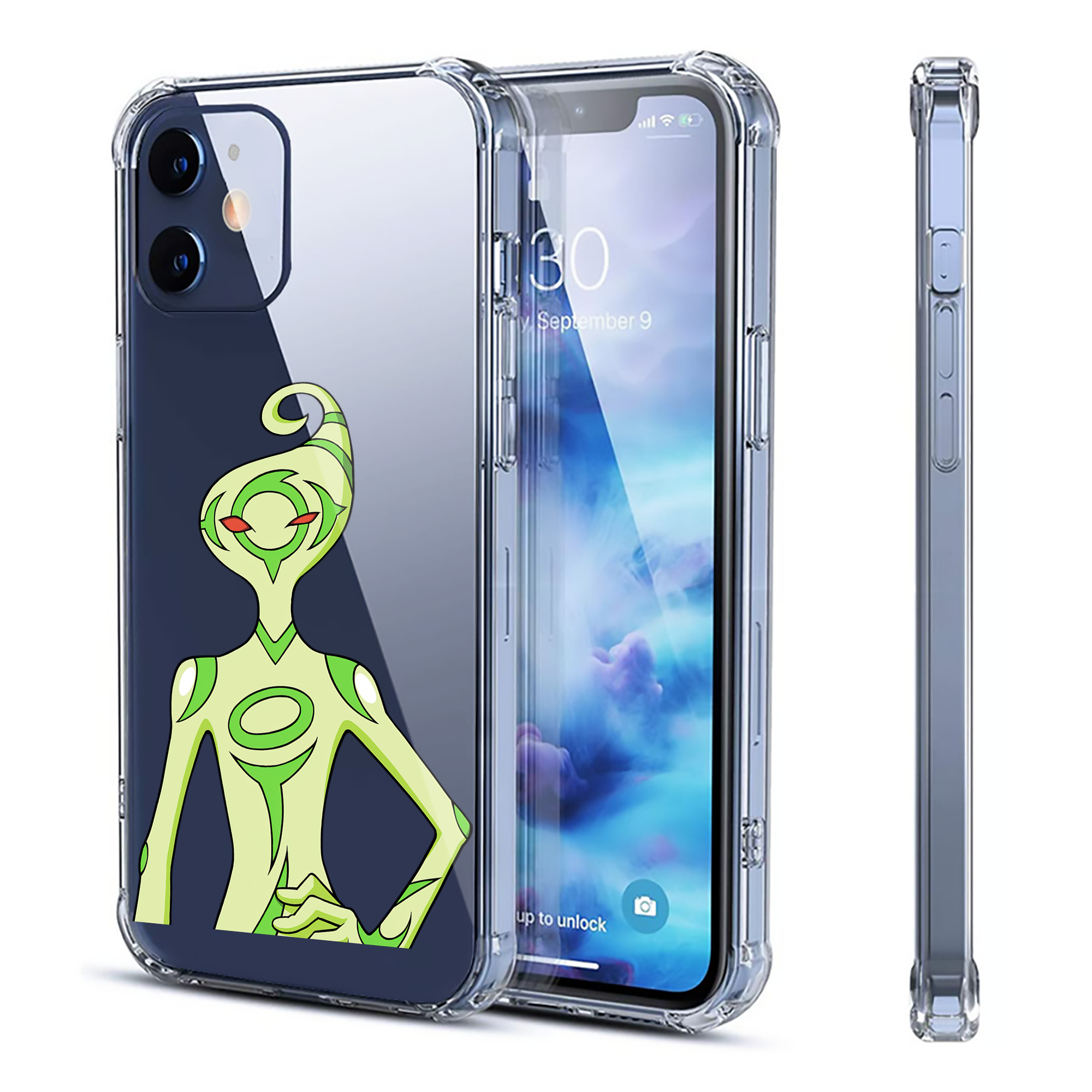 （画像用） 遊☆戯☆王 Yu-Gi-Oh! 【iPhone 12シリーズ対応】透明スマホケース（クリアソフトケース）